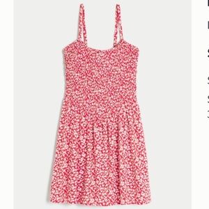 Hollister knit mini floral dress
